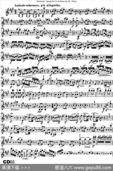 ViolinSonataNo.4inAMinorOp.23