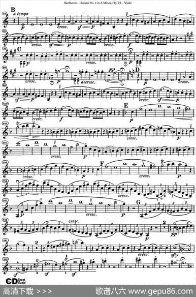 ViolinSonataNo.4inAMinorOp.23