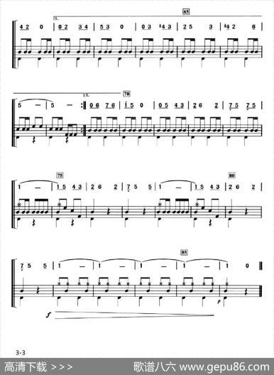[英]波基上校进行曲（架子鼓、简谱+鼓谱）