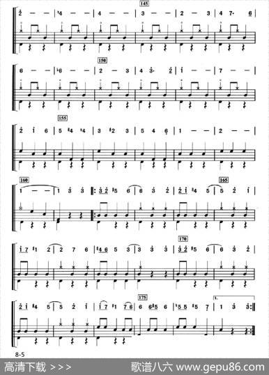 [法]溜冰圆舞曲（架子鼓、简谱+鼓谱）|[法]埃米尔·瓦尔德退费尔