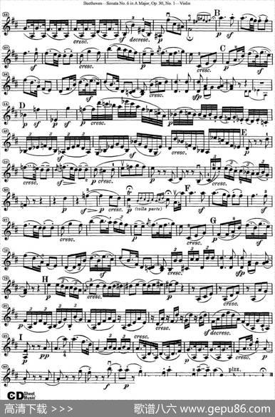 ViolinSonataNo.6inAMajorOp.30No.1
