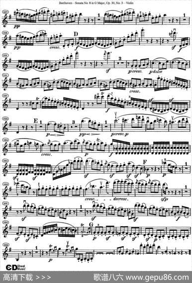 ViolinSonataNo.8inGMajorOp.30No.3