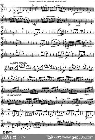 ViolinSonataNo.8inGMajorOp.30No.3
