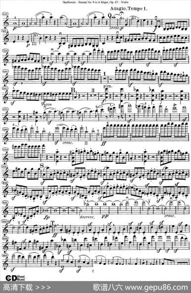 ViolinSonataNo.9inAMajorOp.47