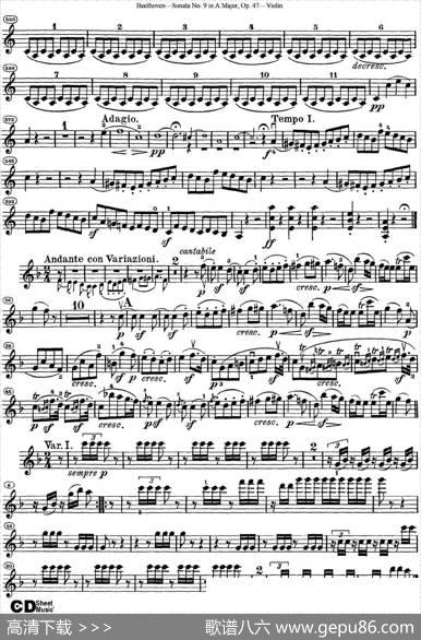 ViolinSonataNo.9inAMajorOp.47