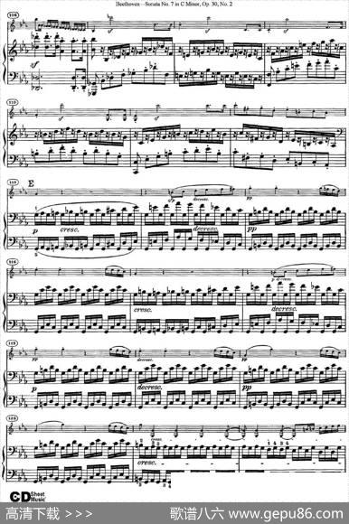 ViolinSonataNo.7inCMinorOp.30No.2（小提琴+钢琴伴奏）