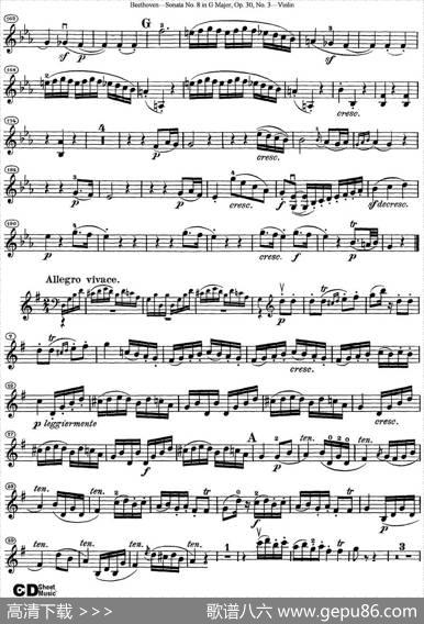 ViolinSonataNo.8inGMajorOp.30No.3