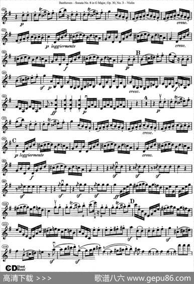 ViolinSonataNo.8inGMajorOp.30No.3