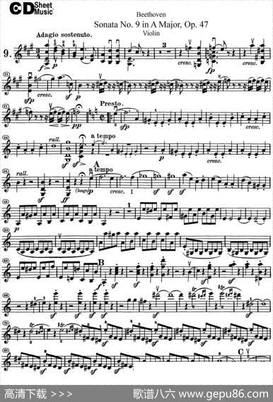 ViolinSonataNo.9inAMajorOp.47