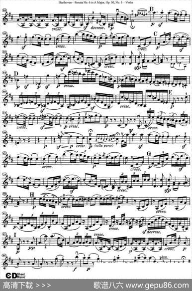 ViolinSonataNo.6inAMajorOp.30No.1