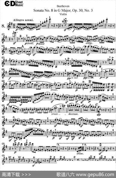 ViolinSonataNo.8inGMajorOp.30No.3