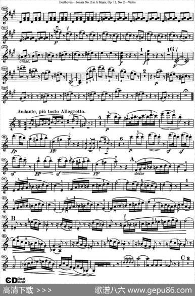 ViolinSonataNo.2inAMajorOp.12No.2