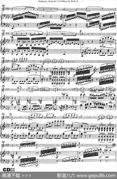 ViolinSonataNo.7inCMinorOp.30No.2（小提琴+钢琴伴奏）