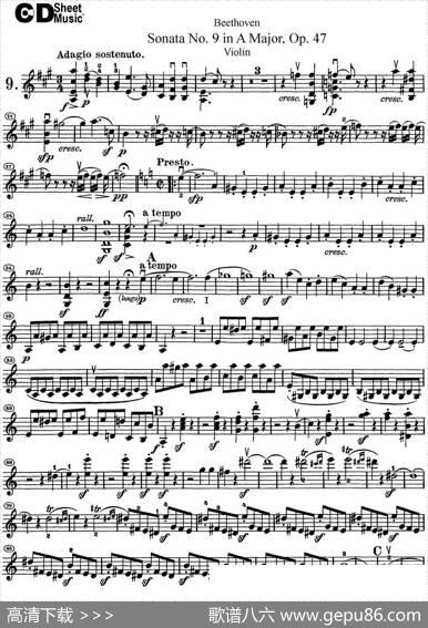 ViolinSonataNo.9inAMajorOp.47