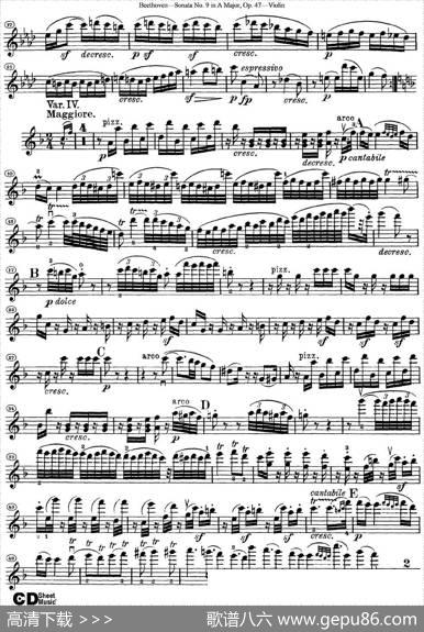 ViolinSonataNo.9inAMajorOp.47