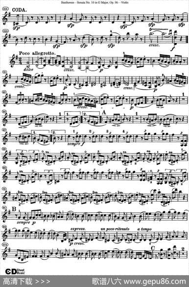 ViolinSonataNo.10inGMajorOp.96
