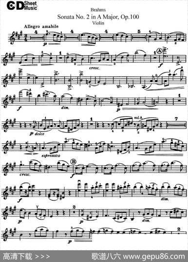 ViolinSonataNo.2inAMajorOp.100