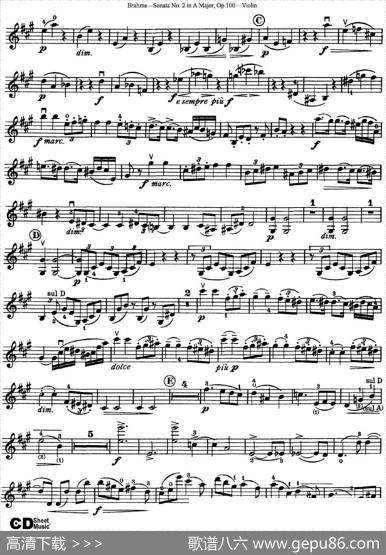 ViolinSonataNo.2inAMajorOp.100