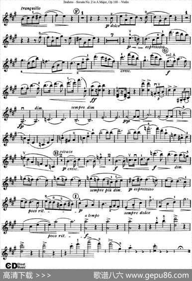 ViolinSonataNo.2inAMajorOp.100