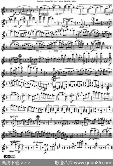 ViolinSonataNo.3inDMinorOp.108