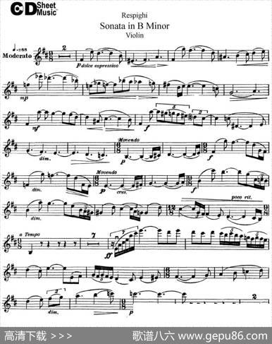 ViolinSonatainBMinor