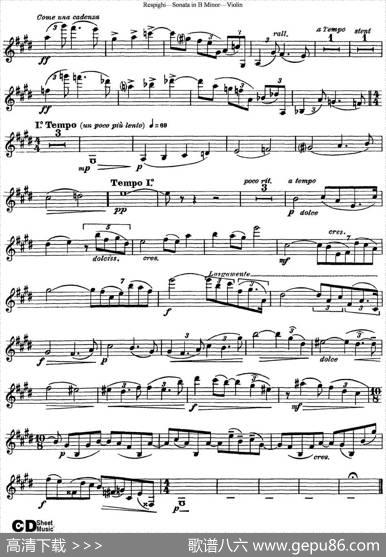 ViolinSonatainBMinor