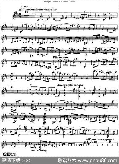 ViolinSonatainBMinor