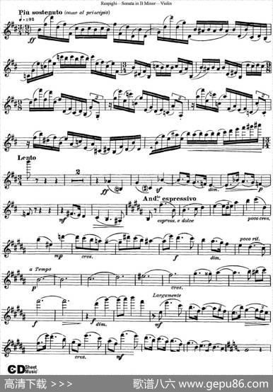 ViolinSonatainBMinor