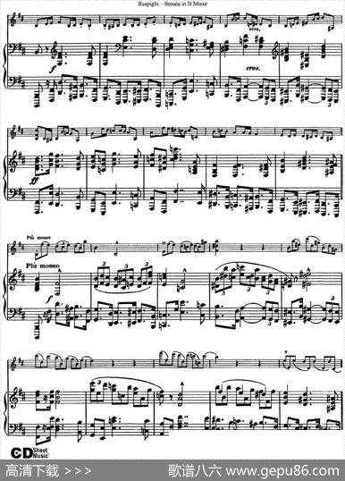 ViolinSonatainBMinor（小提琴+钢琴伴奏）