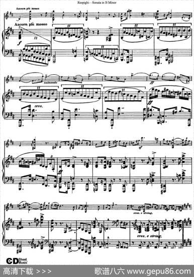 ViolinSonatainBMinor（小提琴+钢琴伴奏）