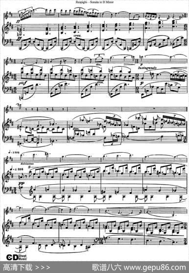ViolinSonatainBMinor（小提琴+钢琴伴奏）