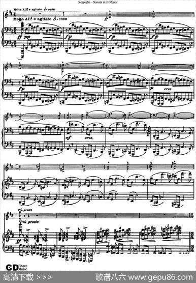 ViolinSonatainBMinor（小提琴+钢琴伴奏）