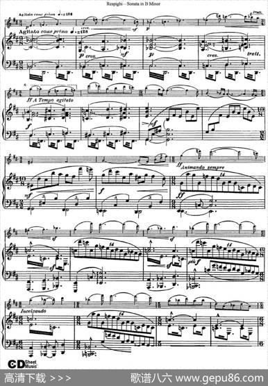 ViolinSonatainBMinor（小提琴+钢琴伴奏）