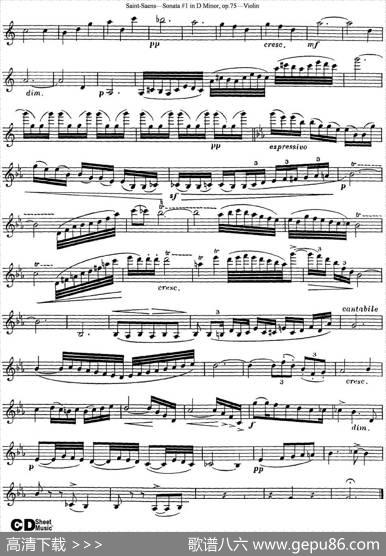 ViolinSonataNo.1inDMinorOp.75