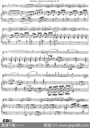 ViolinSonataNo.2inEbMajorOp.102（小提琴+钢琴伴奏）