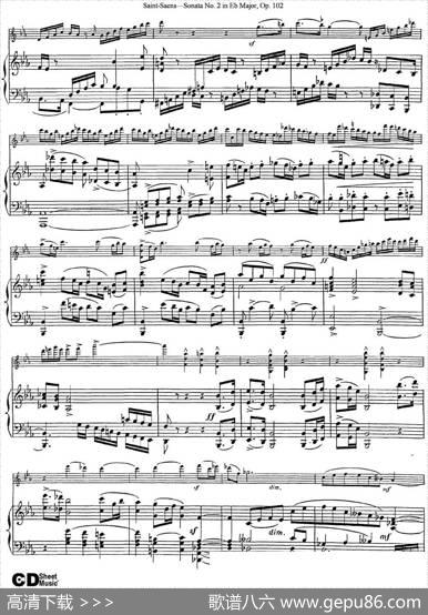 ViolinSonataNo.2inEbMajorOp.102（小提琴+钢琴伴奏）