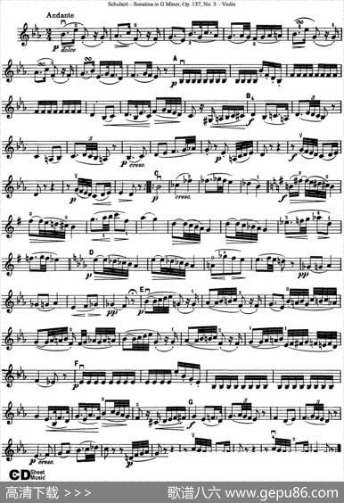 ViolinSonatinainGminorOp.137No.3