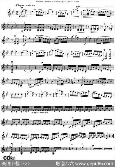 ViolinSonatinainGminorOp.137No.3