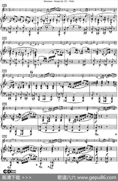 ViolinSonataOp.121（小提琴+钢琴伴奏）
