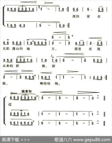 我的家在太阳落山的地方 - 程安国|叶德华