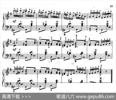 前苏联《业余手风琴演奏家》1979第4期（第10首）