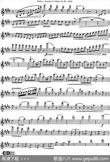ViolinSonatinainEMajorOp.80