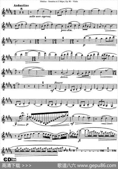 ViolinSonatinainEMajorOp.80