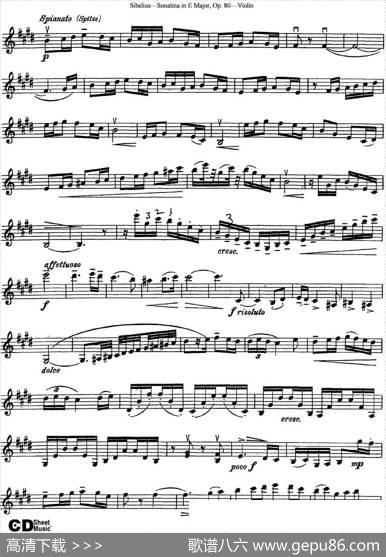 ViolinSonatinainEMajorOp.80