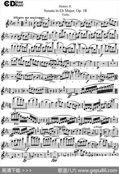 ViolinSonatainEbMajorOp.18