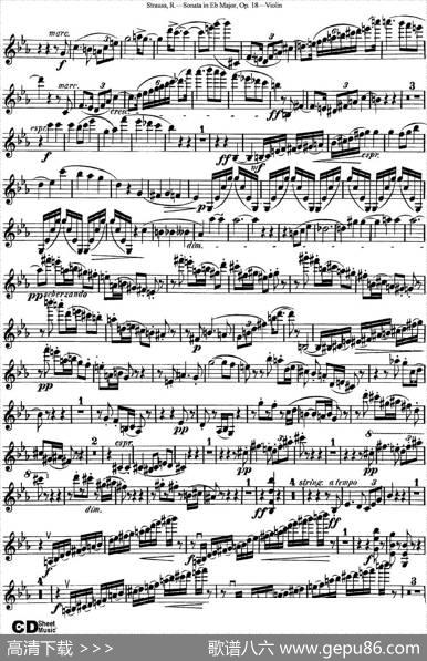 ViolinSonatainEbMajorOp.18