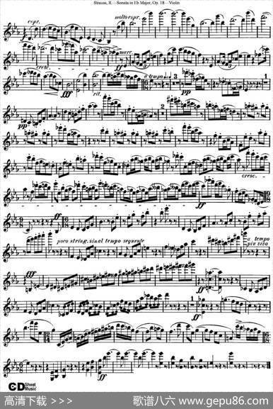 ViolinSonatainEbMajorOp.18