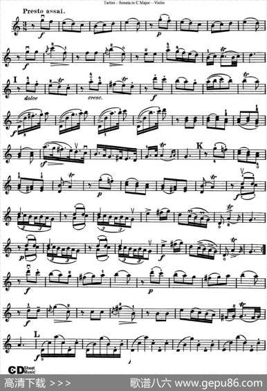 ViolinSonatainCMajor