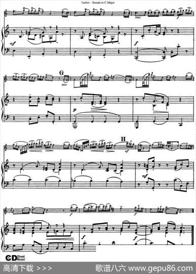 ViolinSonatainCMajor（小提琴+钢琴伴奏）