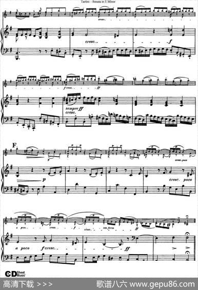 ViolinSonatainEMinor（小提琴+钢琴伴奏）